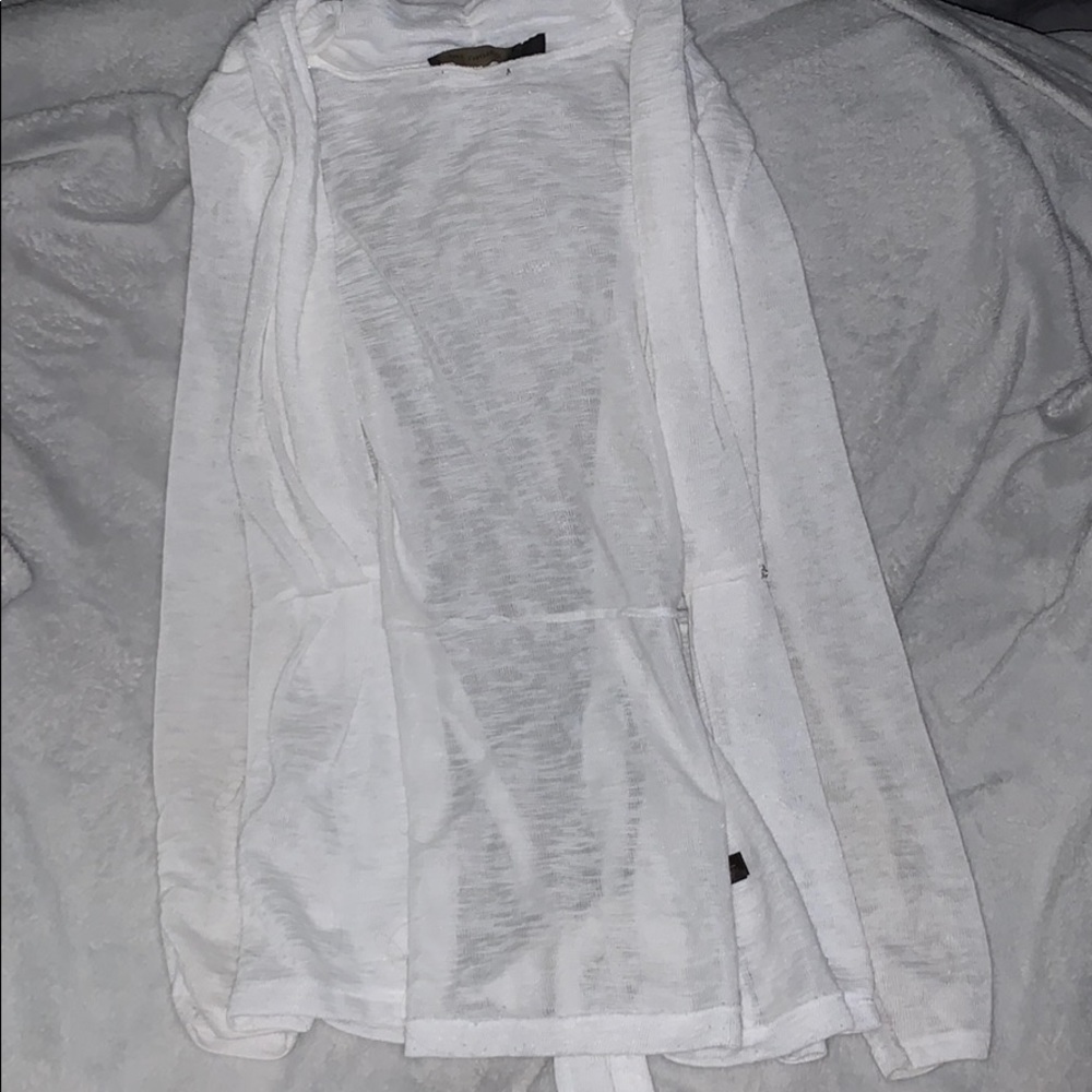 sheer cardigan
